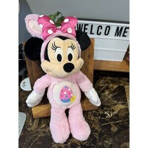 Minnie Mouse Easter Bunny plush 20inch